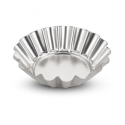 Vespa Formina Riccia Tonda Larga in Latta (Ø7×H1,7cm) – Stampo per Briochette e Dolci