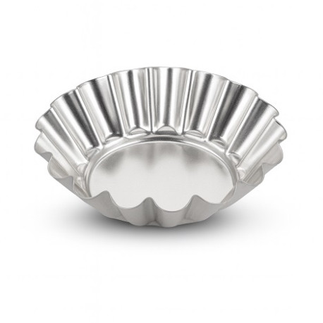 Vespa Formina Riccia Tonda Larga in Latta (Ø7×H1,7cm) – Stampo per Briochette e Dolci