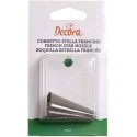 Cornetti Grandi Stella Francese n7 Decora in Acciaio Inox | Beccuccio Ø7 mm