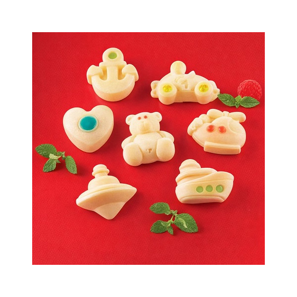 Stampo Silicone Silikomart Sweet Baby – Per 15 Dolcetti e Semifreddi per Bambini