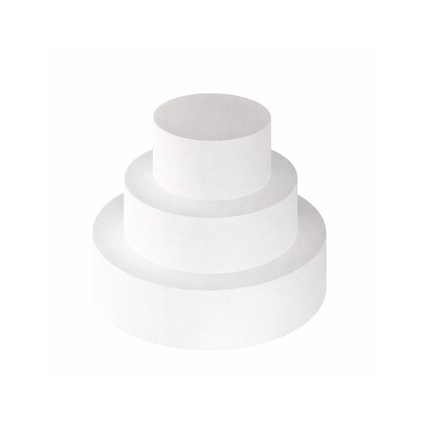 Disco in Polistirolo Alto 10cm (Ø10–35cm) per Dummy Cake e Torte Scenografiche
