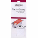 Tapis Gel03 Silikomart – Stampo in Silicone per Inserti Gelato Variegato 320×128 mm