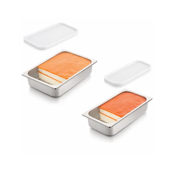 Tapis Gel02/Gel03 Silikomart – Stampo in Silicone per Inserti Gelato Variegato (128/220mm)