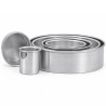 Linea Liotti Tortiera Dritta Tonda Alta per Torta Americana (Ø5/40cm) – Alluminio Puro (H10cm)