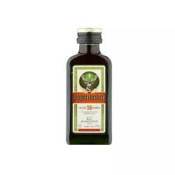 Amaro Jagermeister Mignon in bottiglia di vestro da 2 cl – Liquore d'erbe tedesco 35% Vol