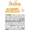 Colorante Alimentare Rosso in Gel Concentrato DECORA (28g) – Professionale per Pasta di Zucchero e Creme