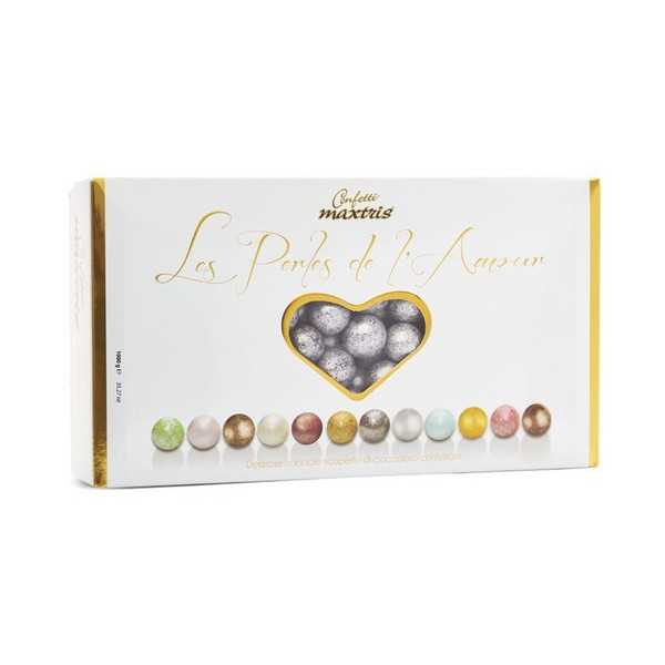 Confetti Maxtris Les Perles Argent - Perle Argento
