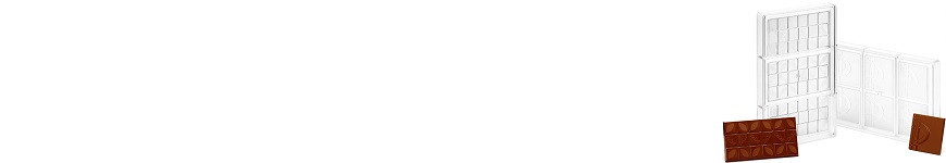 Stampi per Tavolette, Barrette, Torroni e Blocchi di Cioccolato